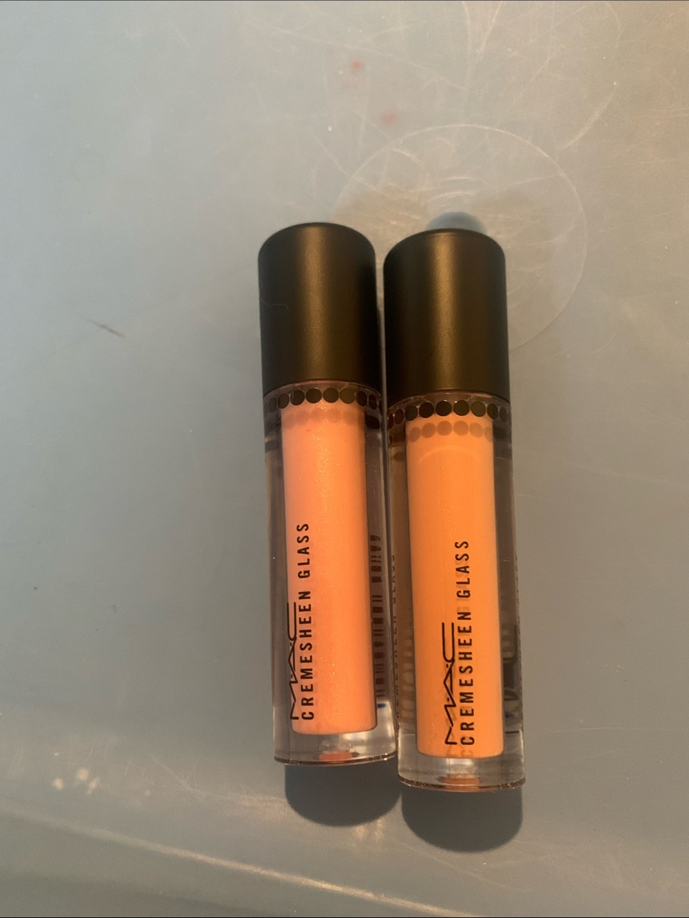 MAC Cosmetics Cremesheen Glass Lip Gloss — Set of 2/Limited Edition/New w/o box